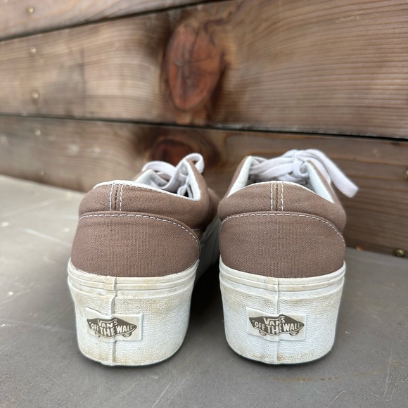 Vans Women's Tan Platform Sneakers - Picture 3 of 6